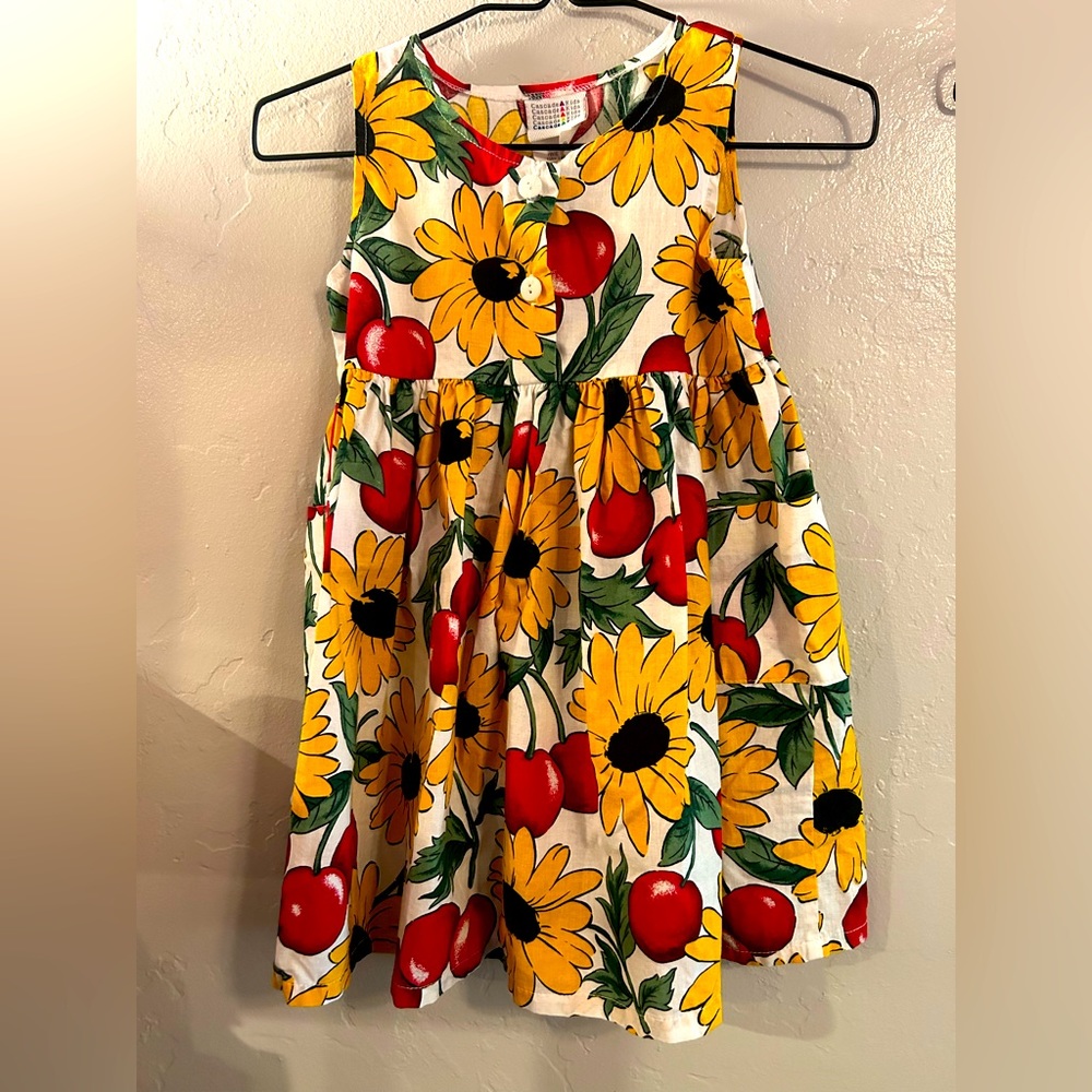 Cascade kids size 6 1990’s summer dress